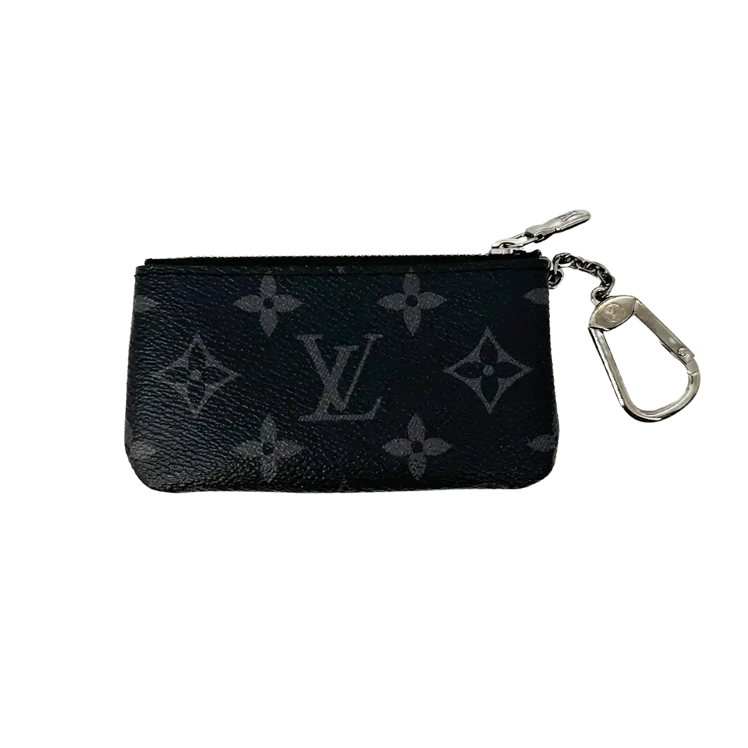 Louis Vuitton Key Pouch Monogram Eclipse M80905 / sehr gut Louis Vuitton