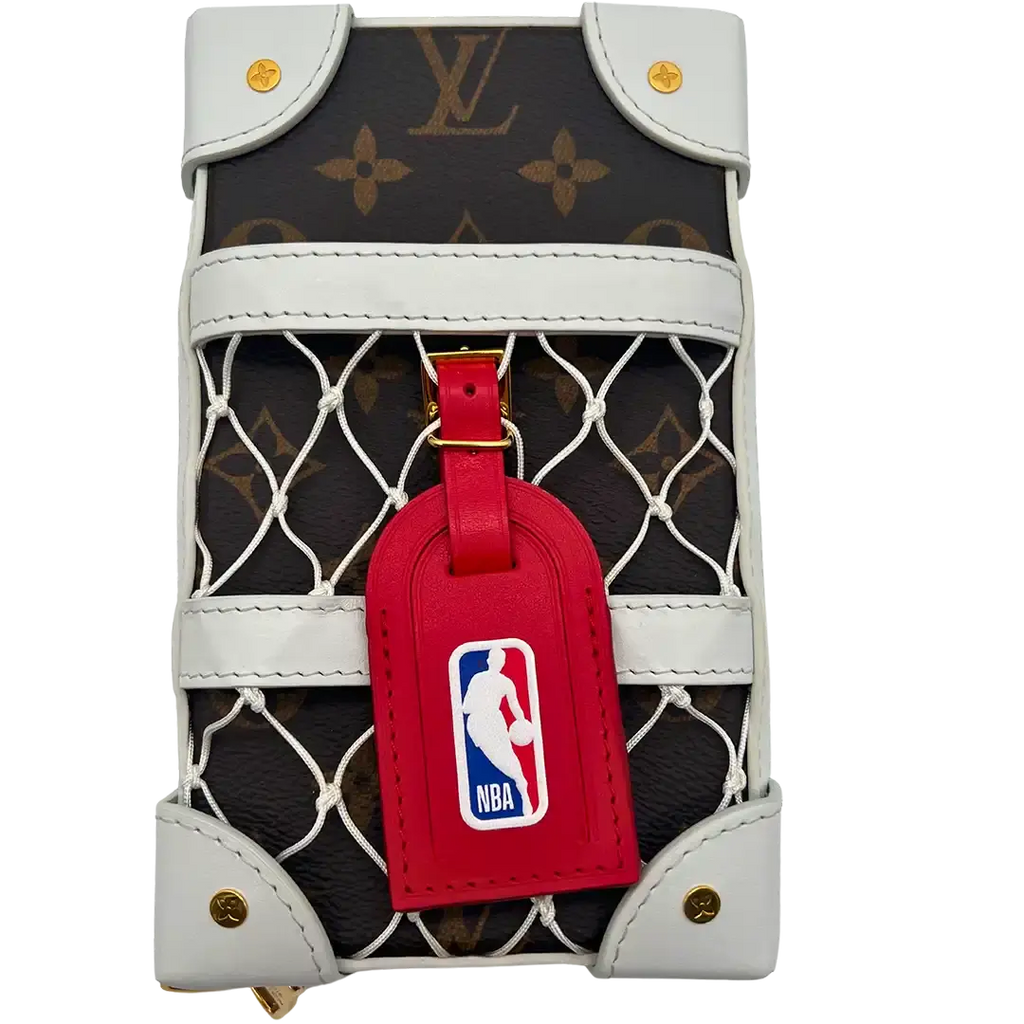 Louis Vuitton LV x NBA Soft Trunk braun Canvas sehr gut