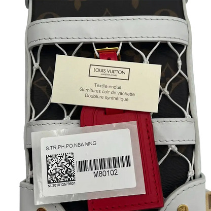Louis Vuitton LV x NBA Soft Trunk braun Canvas / sehr gut Louis Vuitton