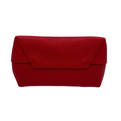 Louis Vuitton Lockme M41814 Lederrucksack Rot Silber / sehr gut Louis Vuitton
