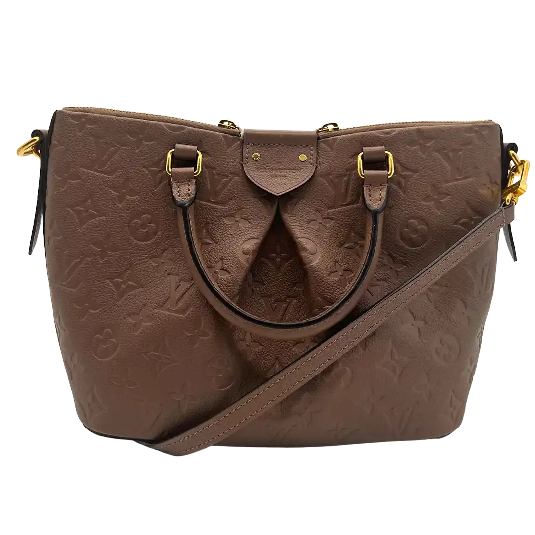 Louis Vuitton Mazarine PM Empreinte Leder taupe/braun Louis Vuitton