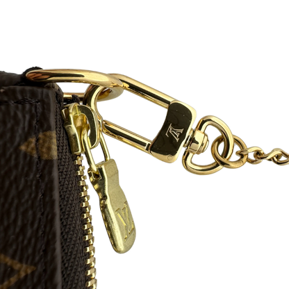 Louis Vuitton Mini Pochette Accessoires Monogram Canvas braun 2024 M58009 / neuwertig Louis Vuitton