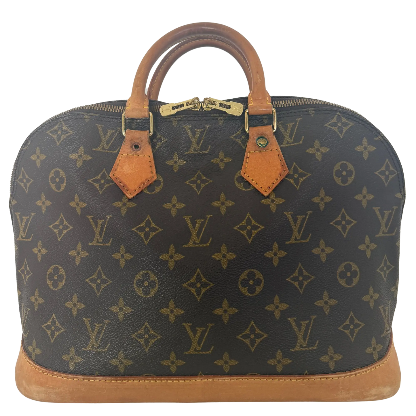 Louis Vuitton Monogram Alma PM Braun / akzeptabel Louis Vuitton