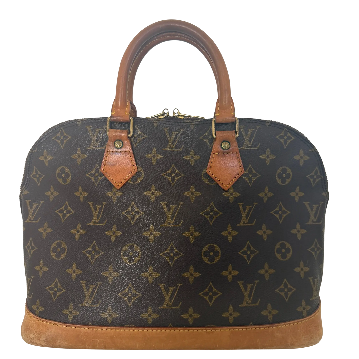 Louis Vuitton Monogram Alma PM Braun / akzeptabel Louis Vuitton