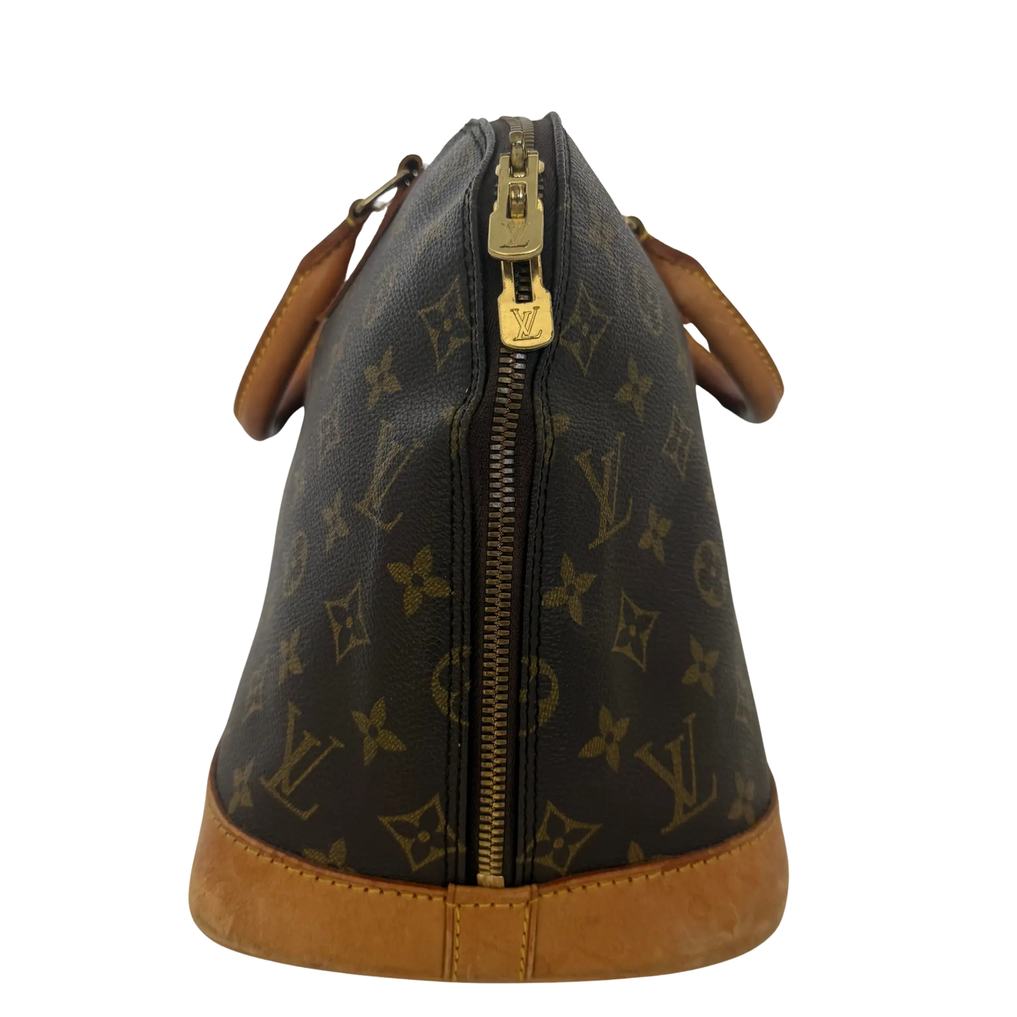 Louis Vuitton Monogram Alma PM Braun / akzeptabel Louis Vuitton