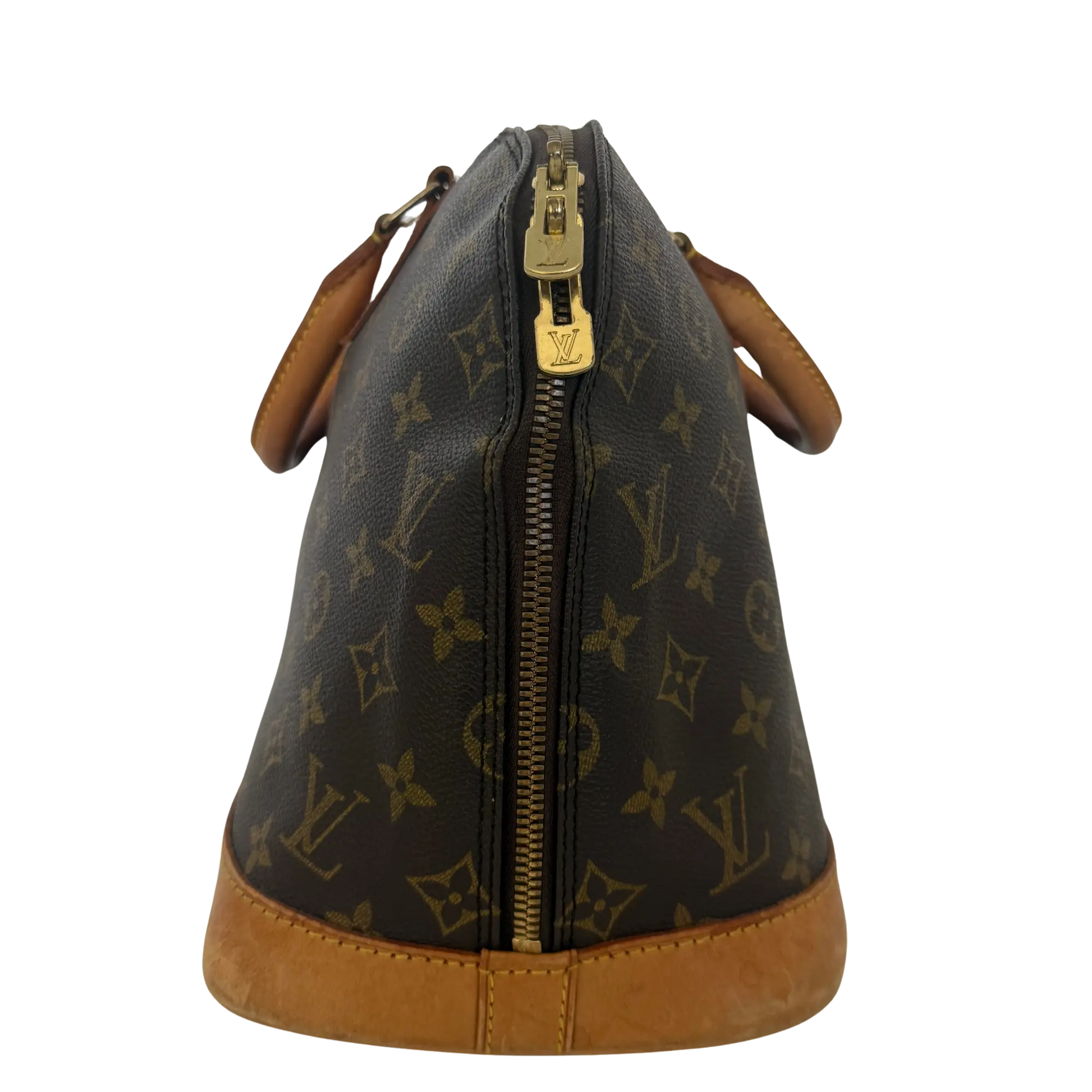 Louis Vuitton Monogram Alma PM Braun / akzeptabel Louis Vuitton
