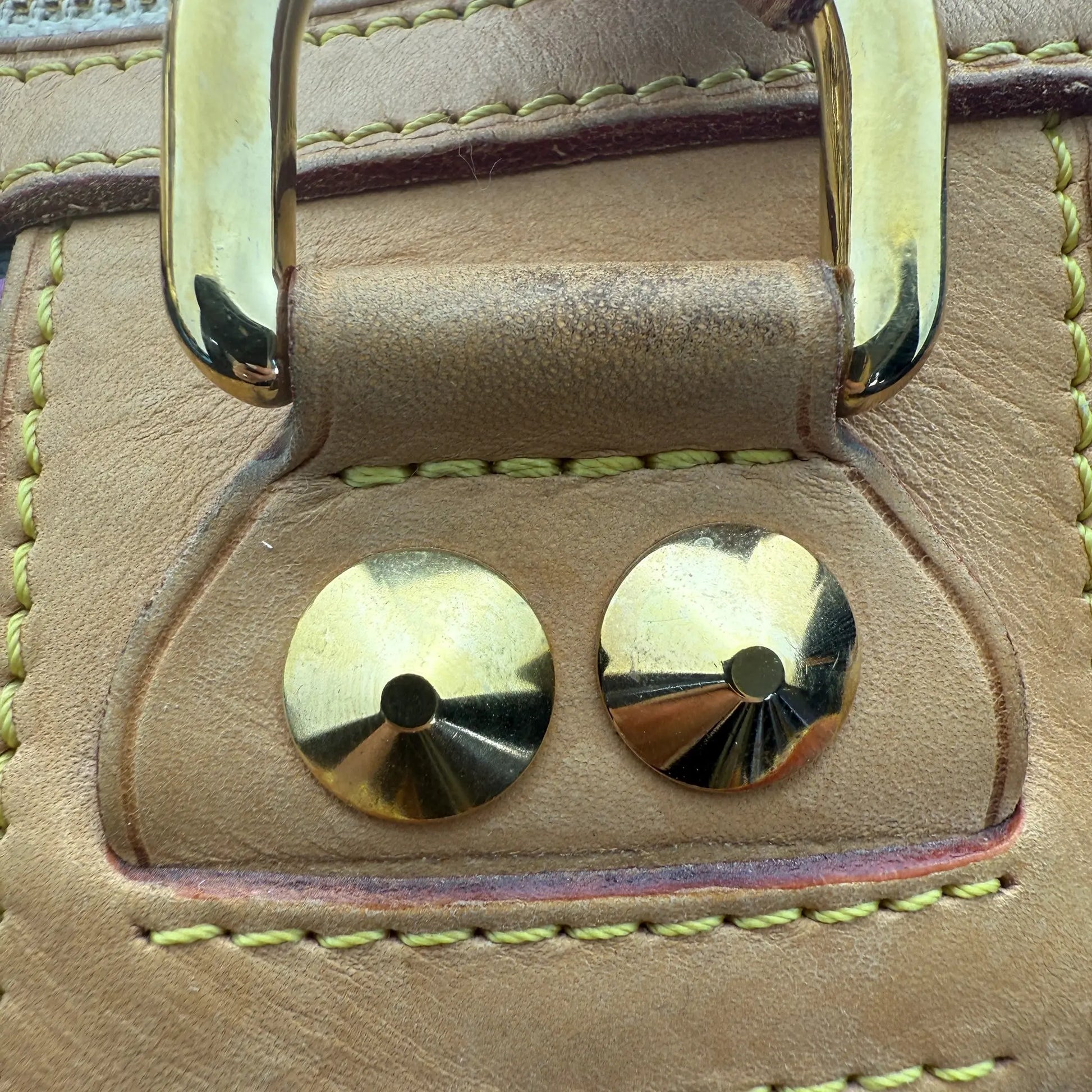 Louis Vuitton Monogram Courtney Handtasche MM Schwarz Multicolor/ gut Louis Vuitton