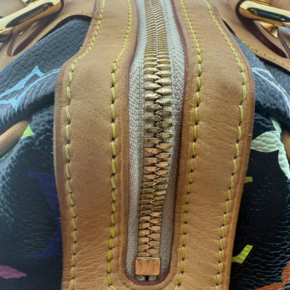 Louis Vuitton Monogram Courtney Handtasche MM Schwarz Multicolor/ gut Louis Vuitton