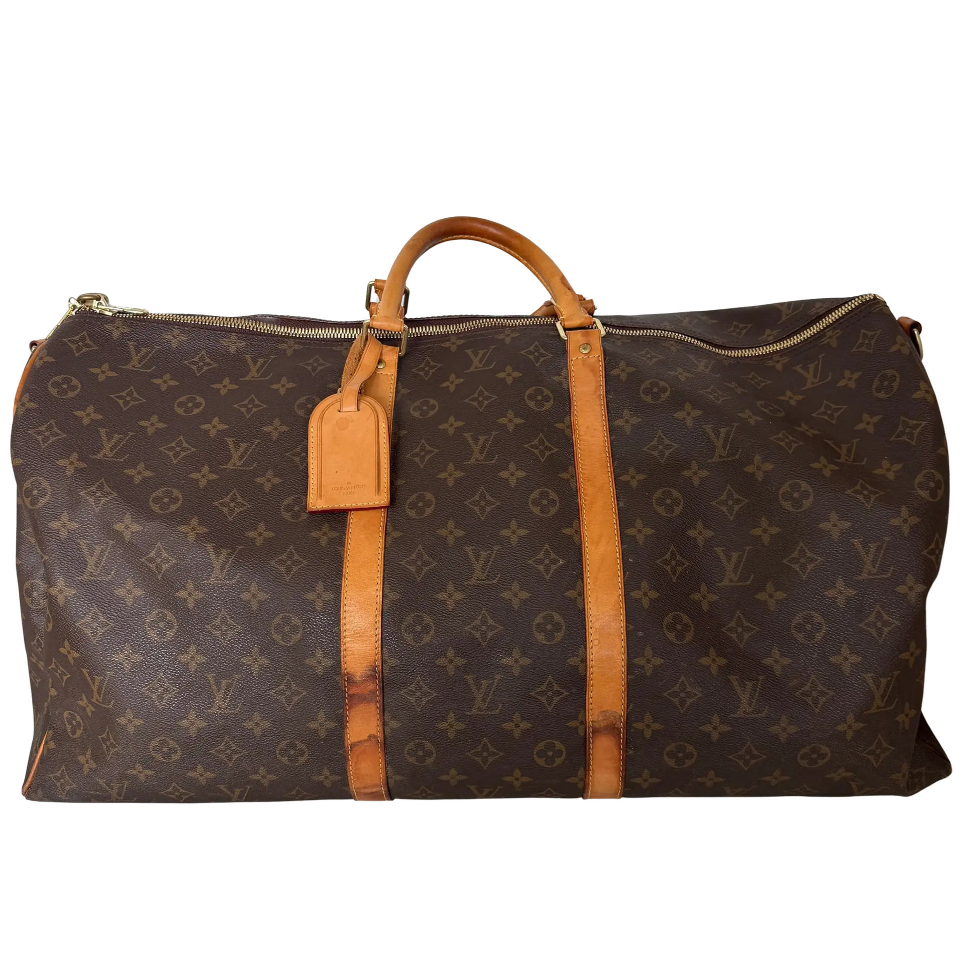 Louis Vuitton Monogram Keepall 60 / akzeptabel Louis Vuitton