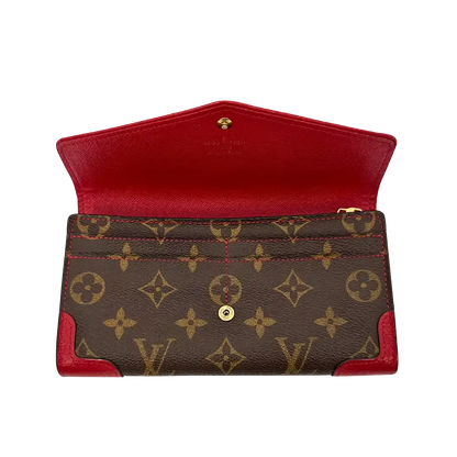 Louis Vuitton Monogramm Retiro Portefeuille Sarah Geldbörse M61184 / sehr gut Louis Vuitton