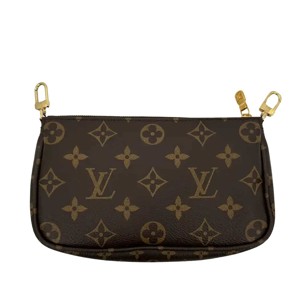 Louis Vuitton Multi Pochette Accessoires Monogram Canvas Khaki M44813 / neuwertig Louis Vuitton