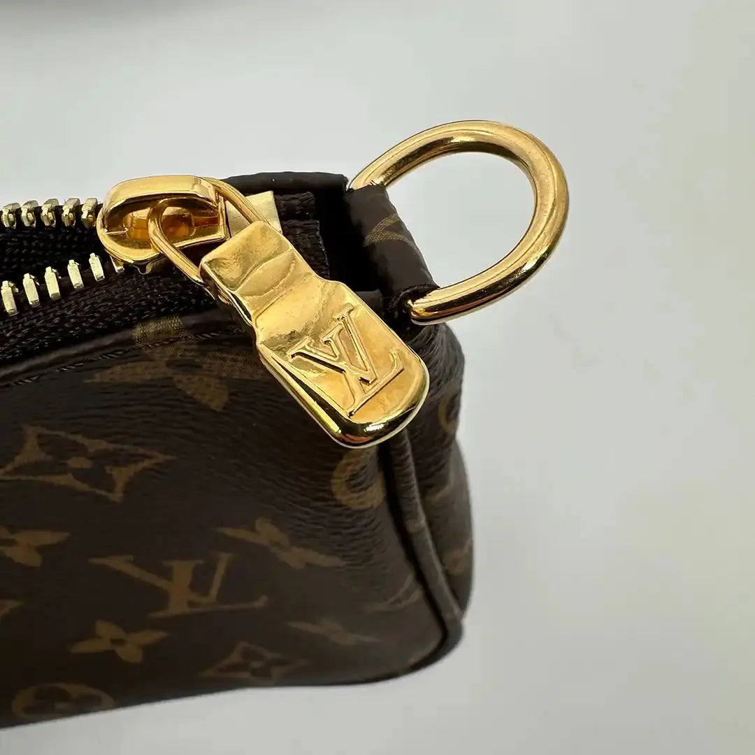 Louis Vuitton Multi Pochette Accessoires Monogram Canvas Khaki M44813 / neuwertig Louis Vuitton