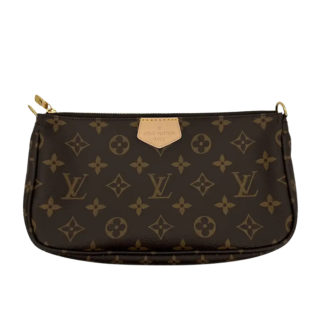 Louis Vuitton Multi Pochette Accessoires Monogram Canvas Khaki M44813 / neuwertig Louis Vuitton