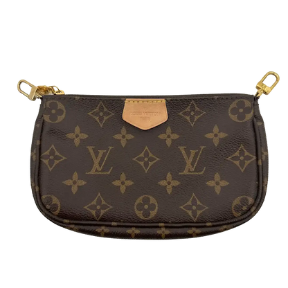 Louis Vuitton Multi Pochette Accessoires Monogram Canvas Khaki M44813 / sehr gut Louis Vuitton