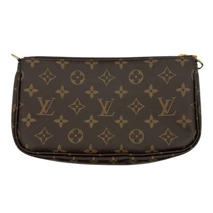 Louis Vuitton Multi Pochette Accessoires Monogram Canvas Khaki M44813 / sehr gut Louis Vuitton