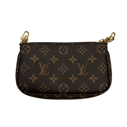Louis Vuitton Multi Pochette Accessoires Monogram Canvas Rose Clair M44840 Fullset / sehr gut Louis Vuitton