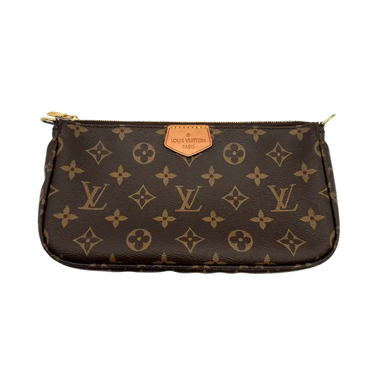 Louis Vuitton Multi Pochette Accessoires Monogram Canvas Rose Clair M44840 Fullset / sehr gut Louis Vuitton