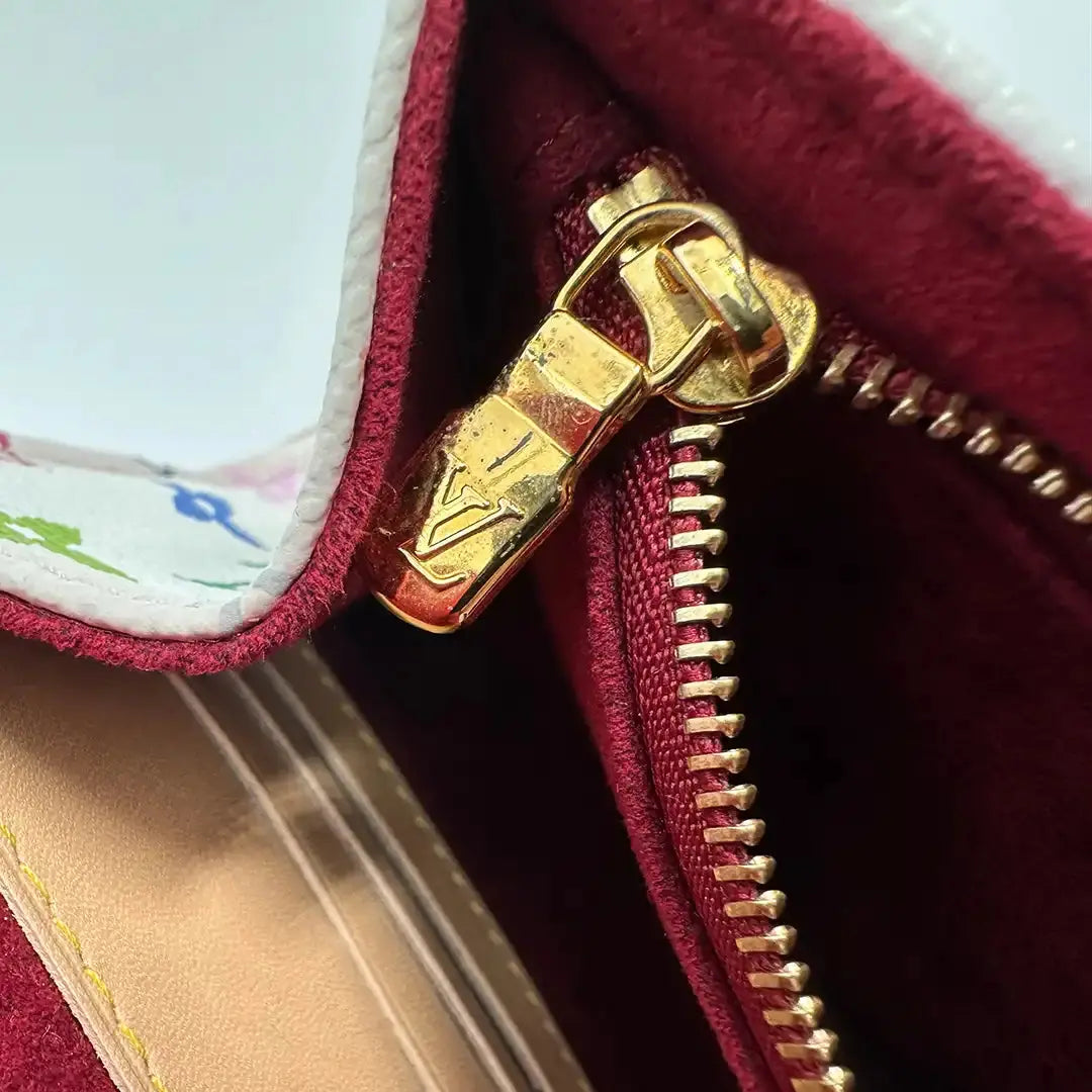 Louis Vuitton Multicolor Monogram Courtney Clutch M45639 / sehr gut Louis Vuitton