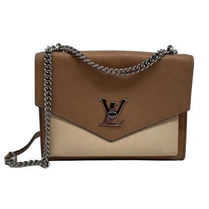 Louis Vuitton MyLockMe Chain Braun Beige / gut Louis Vuitton