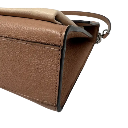 Louis Vuitton MyLockMe Chain Braun Beige / gut Louis Vuitton