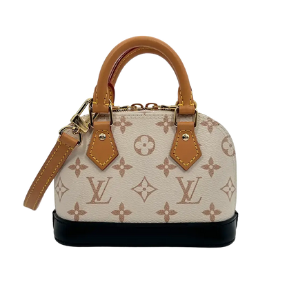 Louis Vuitton Nano Alma Monogram Dune M46895 Fullset / sehr gut Louis Vuitton