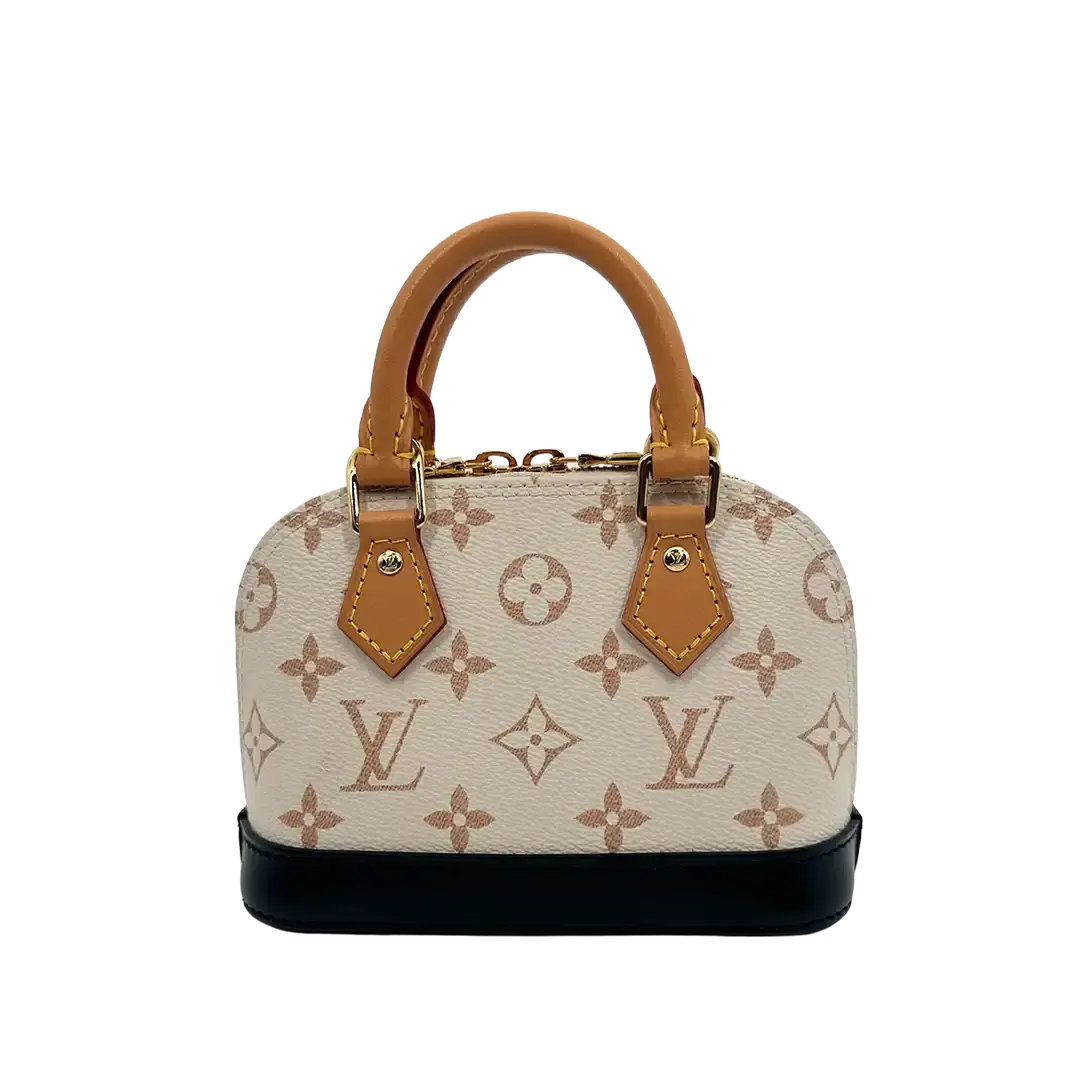 Louis Vuitton Nano Alma Monogram Dune M46895 Fullset / sehr gut Louis Vuitton