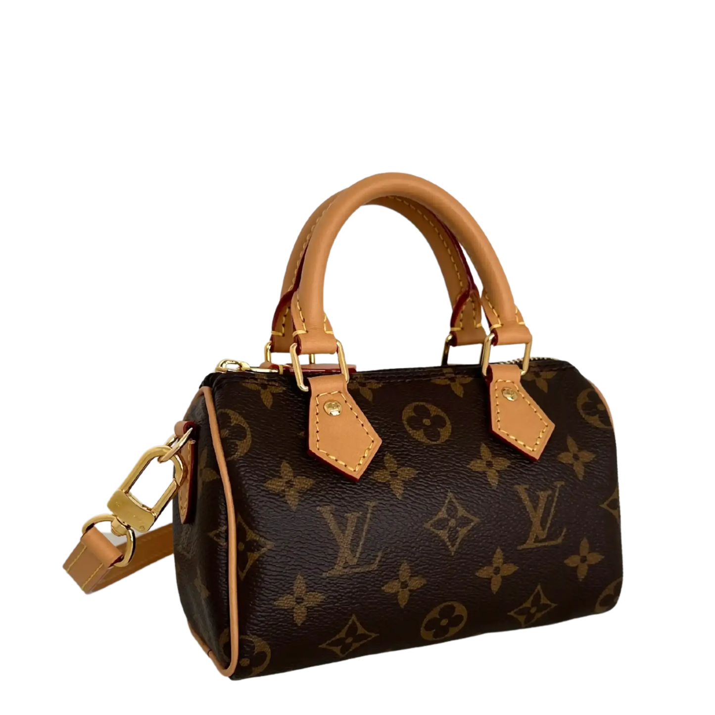 Louis Vuitton Nano Speedy Monogram Canvas braun 2023 M81085 / neuwertig Louis Vuitton