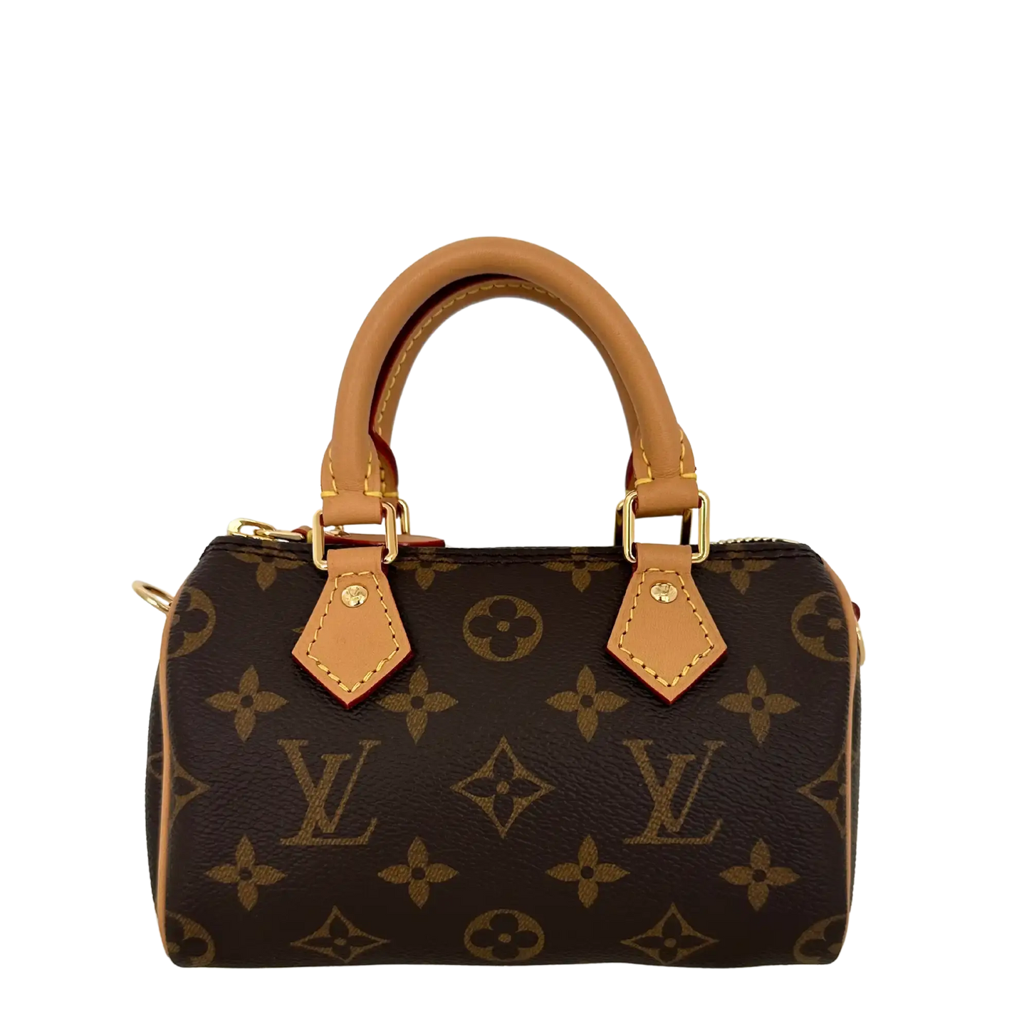 Louis Vuitton Nano Speedy Monogram Canvas braun 2023 M81085 / neuwertig Louis Vuitton