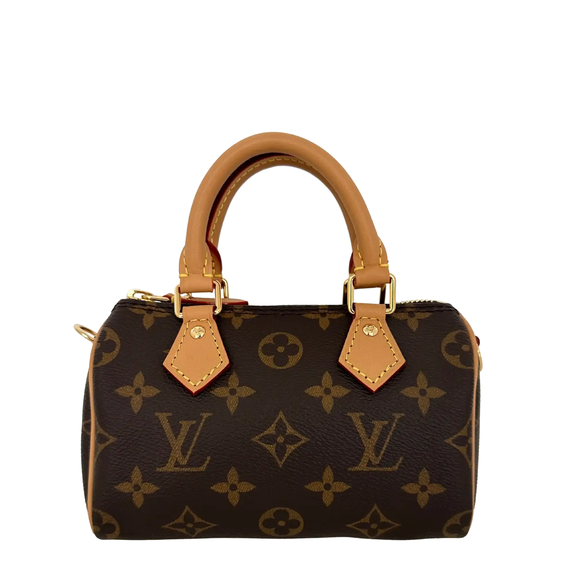 Louis Vuitton Nano Speedy Monogram Canvas braun 2023 M81085 / neuwertig Louis Vuitton