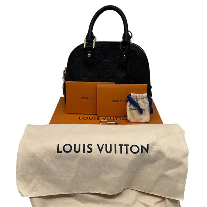 Louis Vuitton Néo Alma BB Monogram Empreinte Leder M44829 Fullset / sehr gut - Echtheitscheck