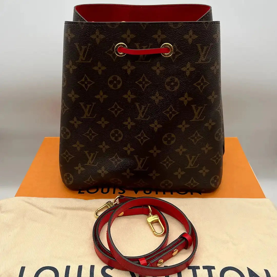 Louis Vuitton NéoNoé Monogram Canvas Coquelicot / sehr gut Louis Vuitton