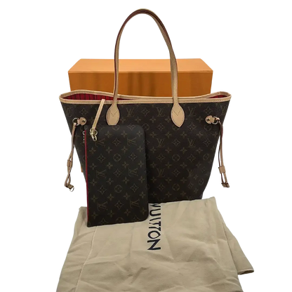 Louis Vuitton Neverfull MM Cerise Monogram Canvas M41177 Fullset / ungetragen Louis Vuitton