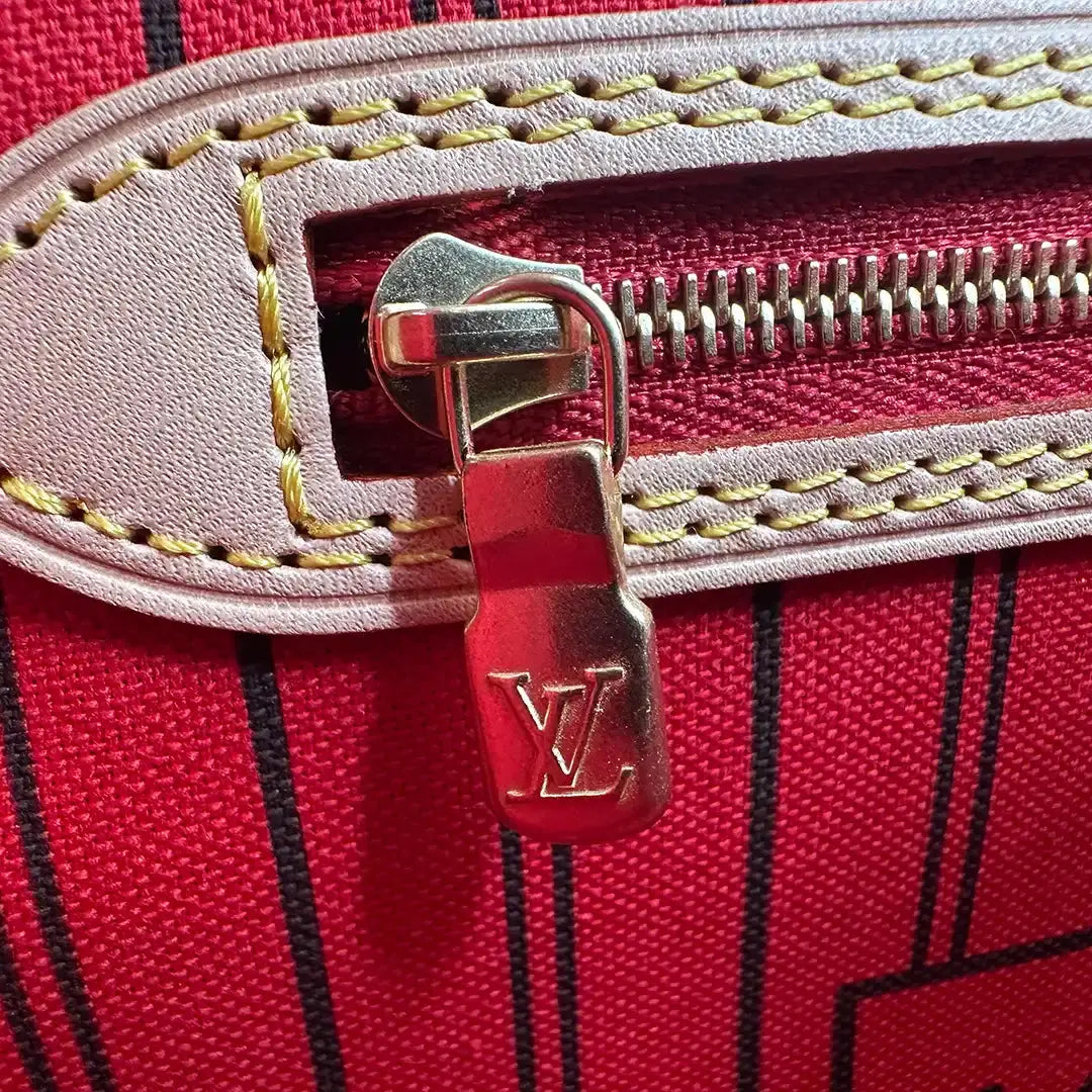Louis Vuitton Neverfull MM Cerise Monogram Canvas M41177 Fullset / ungetragen Louis Vuitton