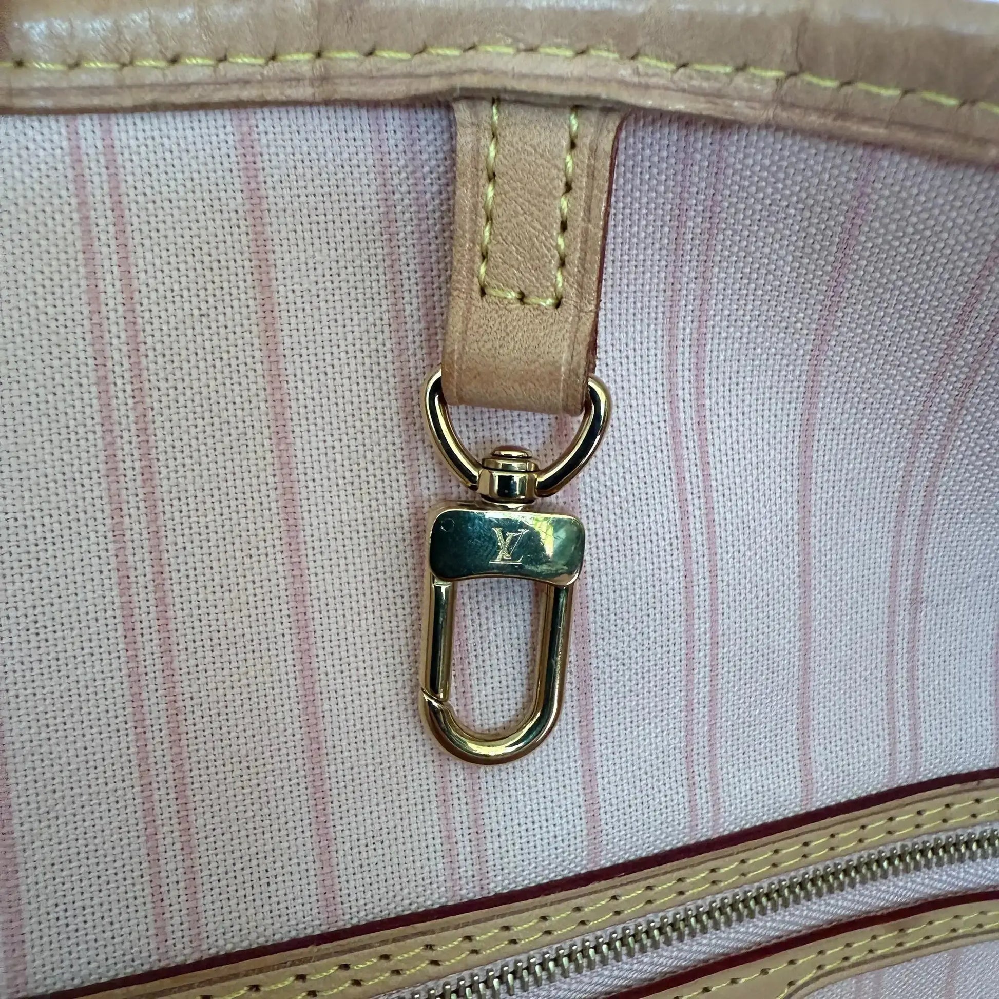 Louis Vuitton Neverfull MM Damier Azur 2019 / sehr gut Louis Vuitton