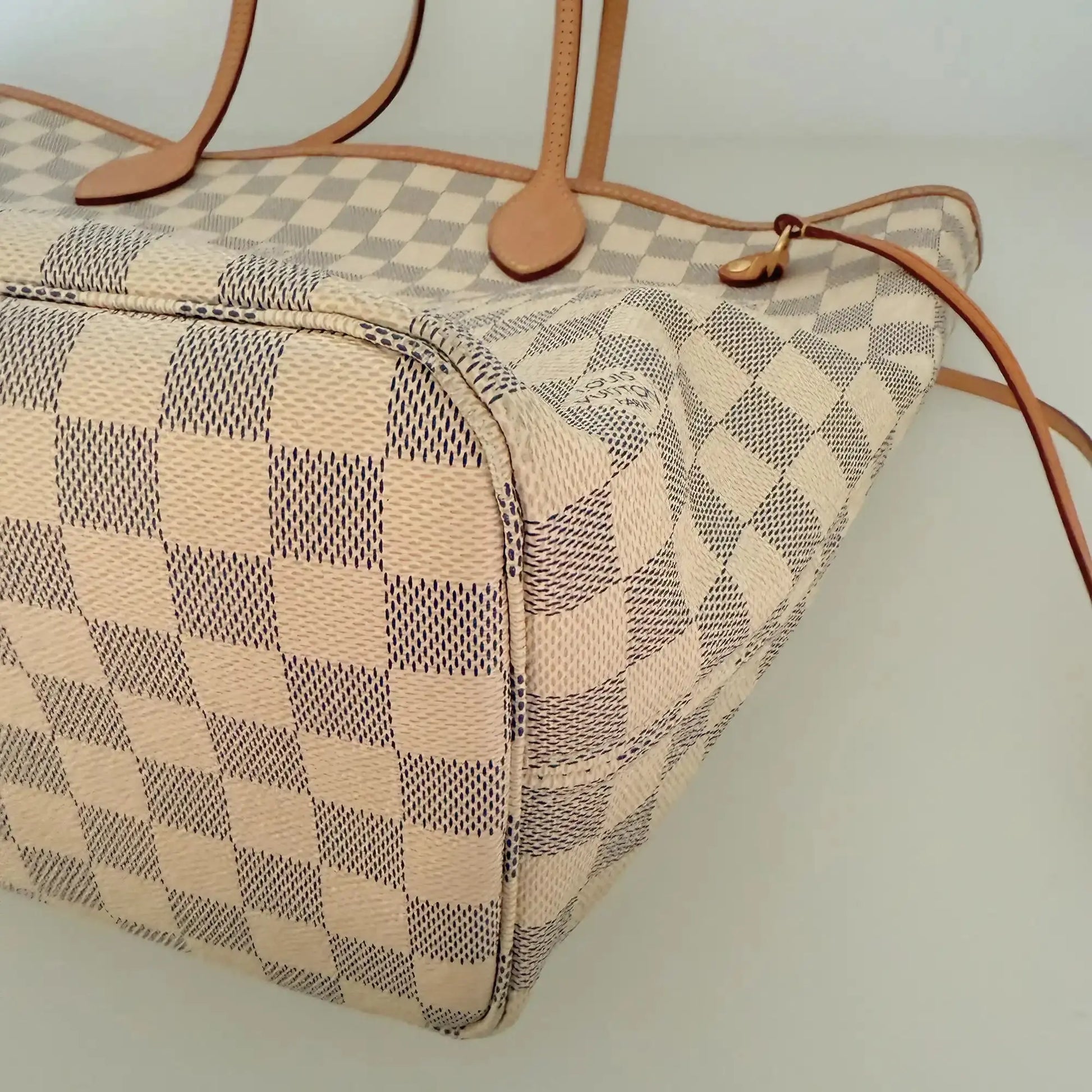 Louis Vuitton Neverfull MM Damier Azur 2019 / sehr gut Louis Vuitton