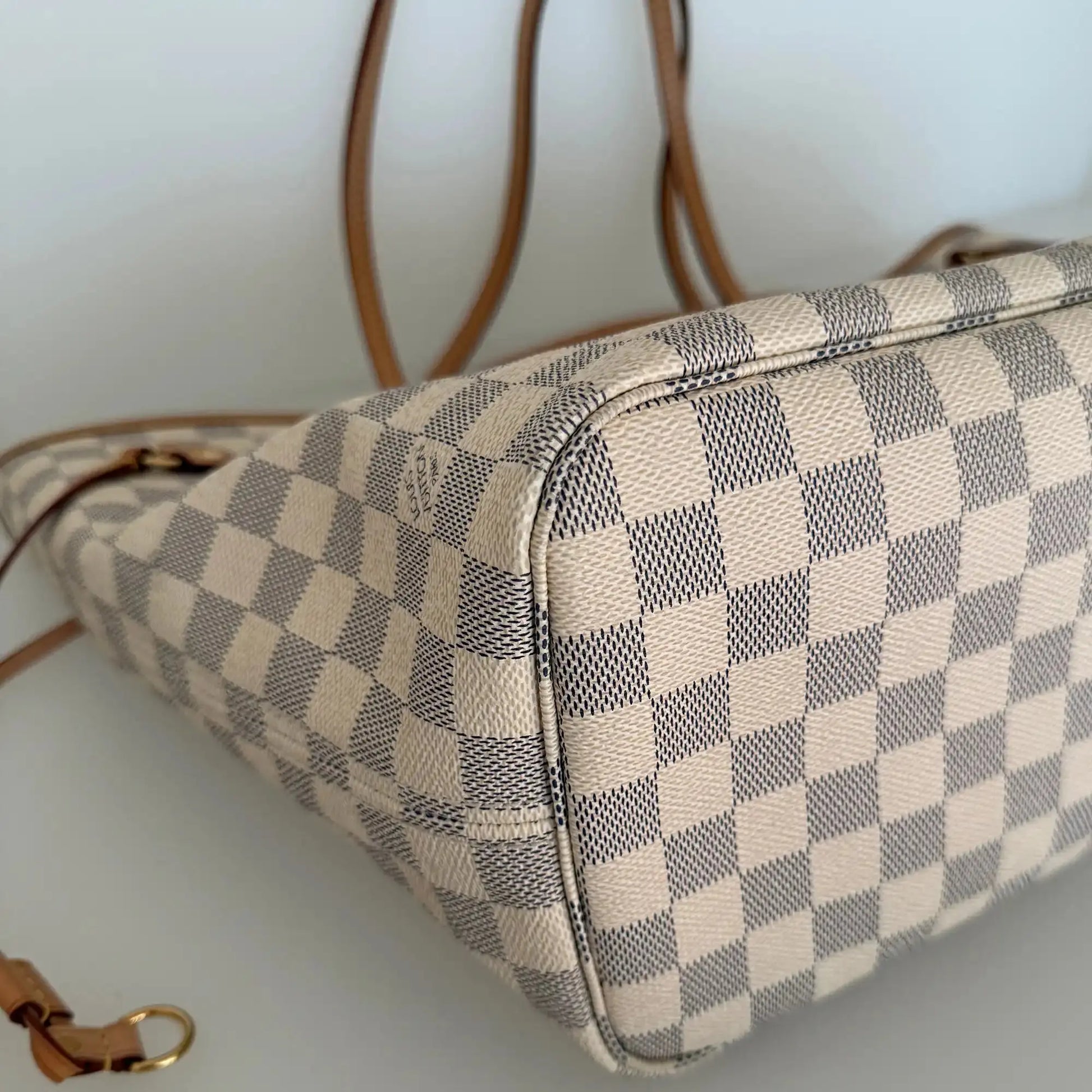 Louis Vuitton Neverfull MM Damier Azur 2019 / sehr gut Louis Vuitton