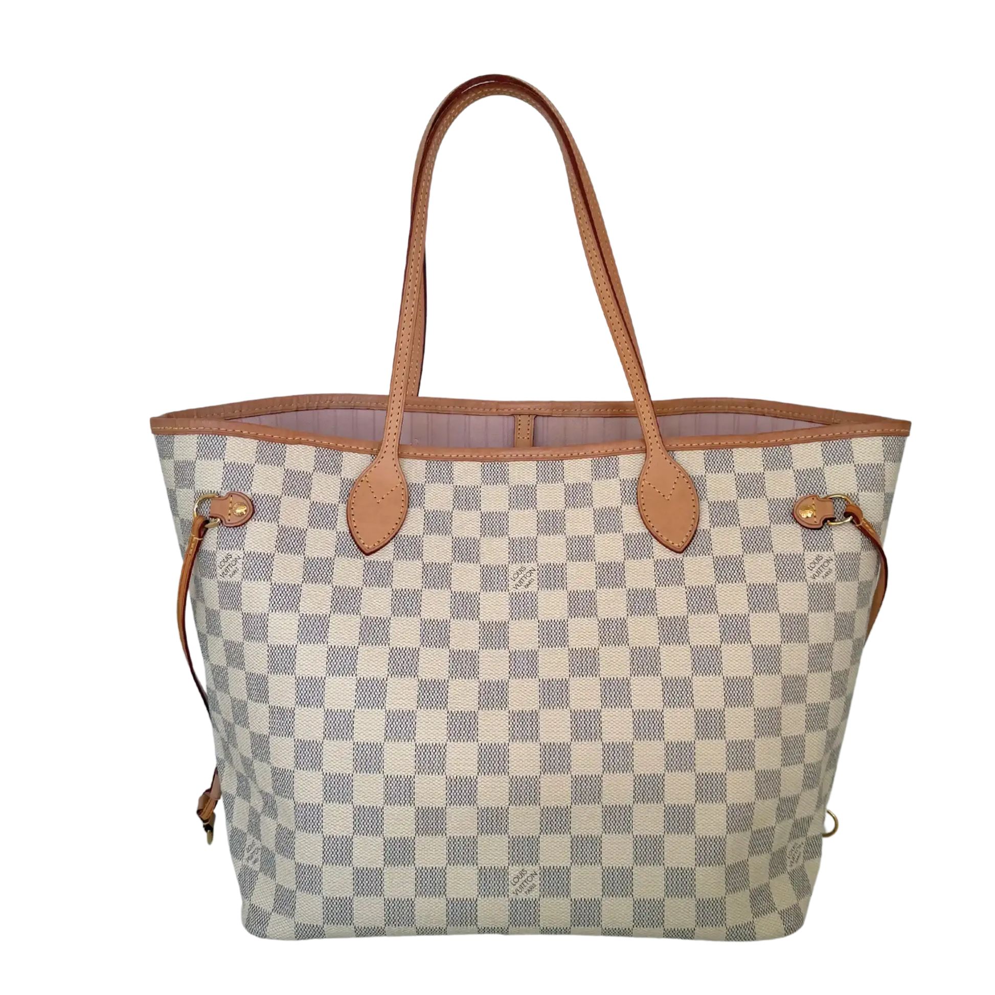 Louis Vuitton Neverfull MM Damier Azur 2019 / sehr gut Louis Vuitton