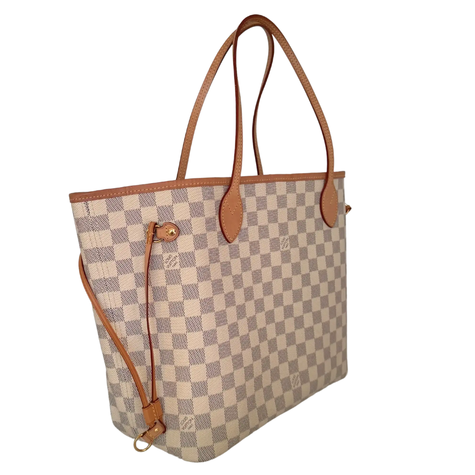 Louis Vuitton Neverfull MM Damier Azur 2019 / sehr gut Louis Vuitton