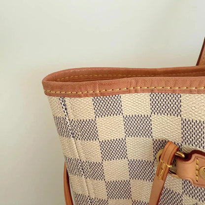 Louis Vuitton Neverfull MM Damier Azur 2019 / sehr gut Louis Vuitton