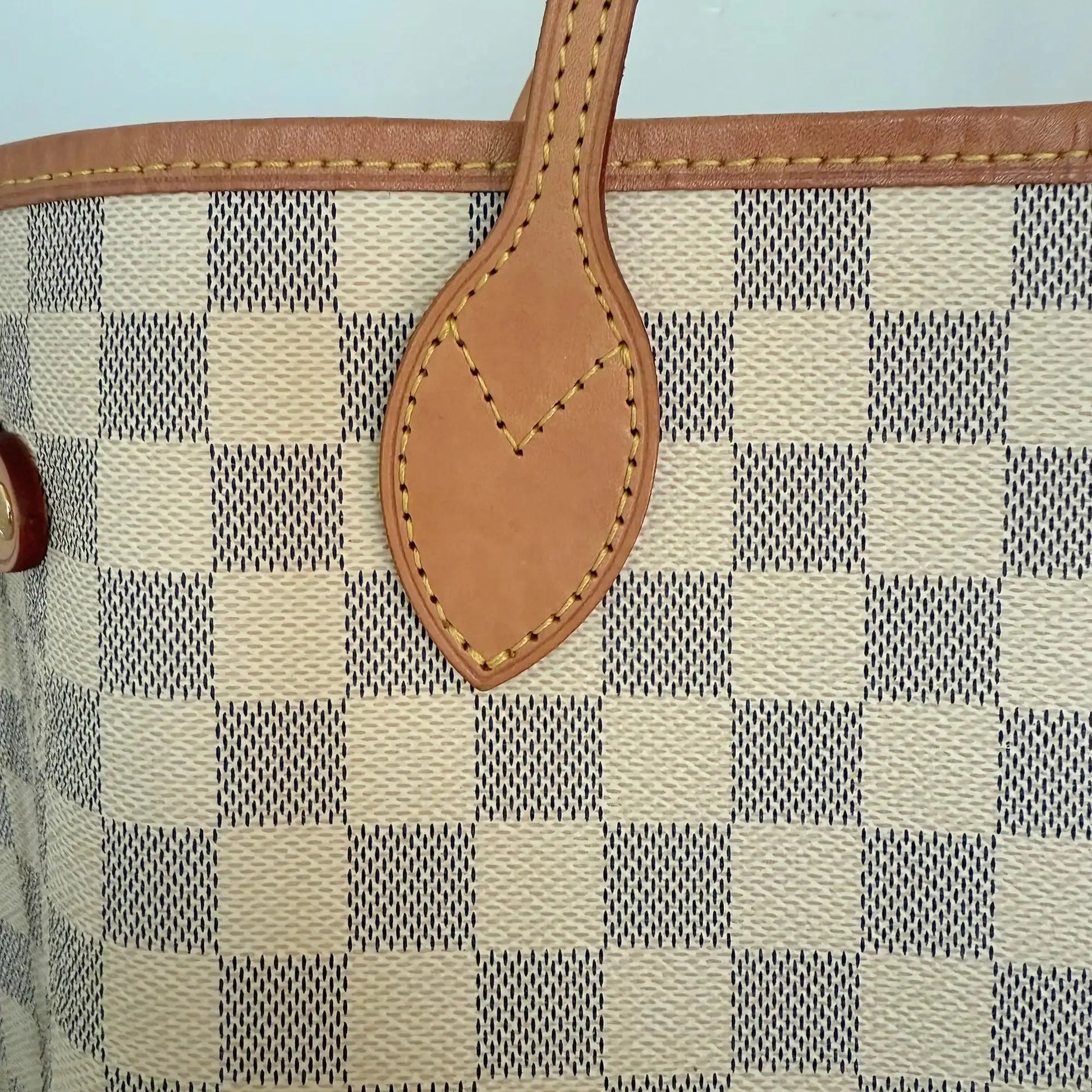 Louis Vuitton Neverfull MM Damier Azur 2019 / sehr gut Louis Vuitton