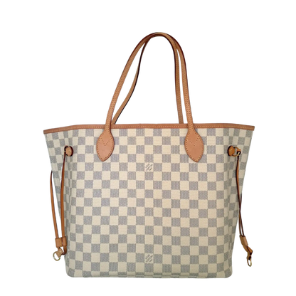 Louis Vuitton Neverfull MM Damier Azur 2019 / sehr gut Louis Vuitton
