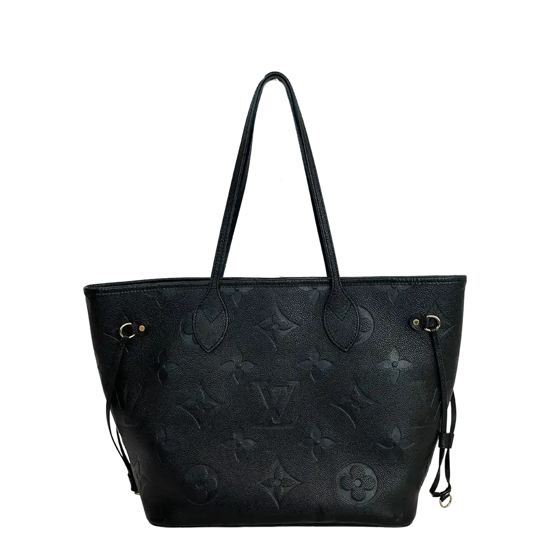 Louis Vuitton Neverfull MM Empreinte Leder schwarz M45685 / sehr gut Louis Vuitton