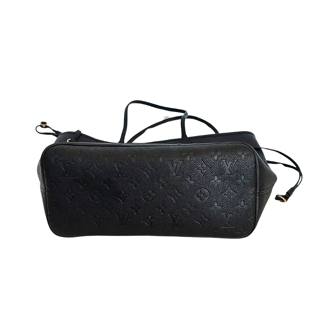 Louis Vuitton Neverfull MM Empreinte Leder schwarz M45685 / sehr gut Louis Vuitton