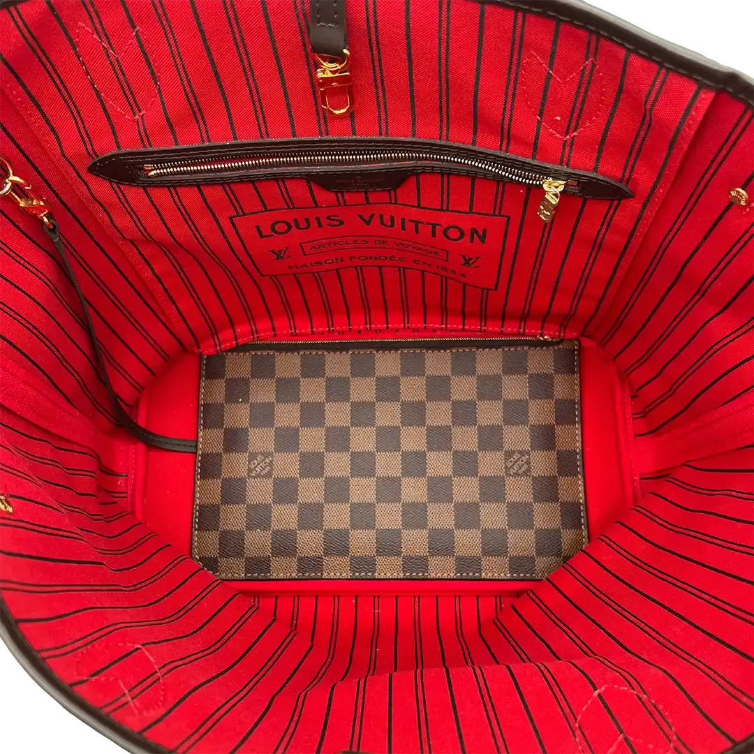 Louis Vuitton Neverfull MM N41358 Damier Ebene Canvas / ungetragen Louis Vuitton
