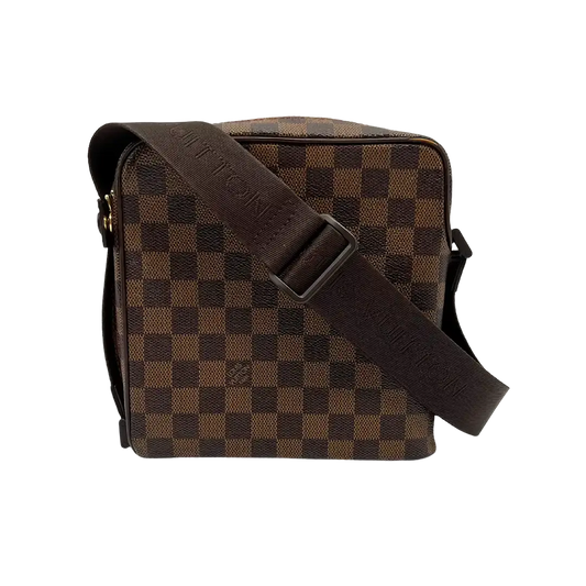 Louis Vuitton OLAV PM Umhängetasche Damier Ebene Canvas / akzeptabel Louis Vuitton