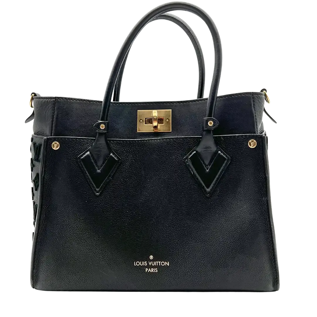 Louis Vuitton On My Side Autres High End Handtasche M53826 Leder schwarz / gut Louis Vuitton