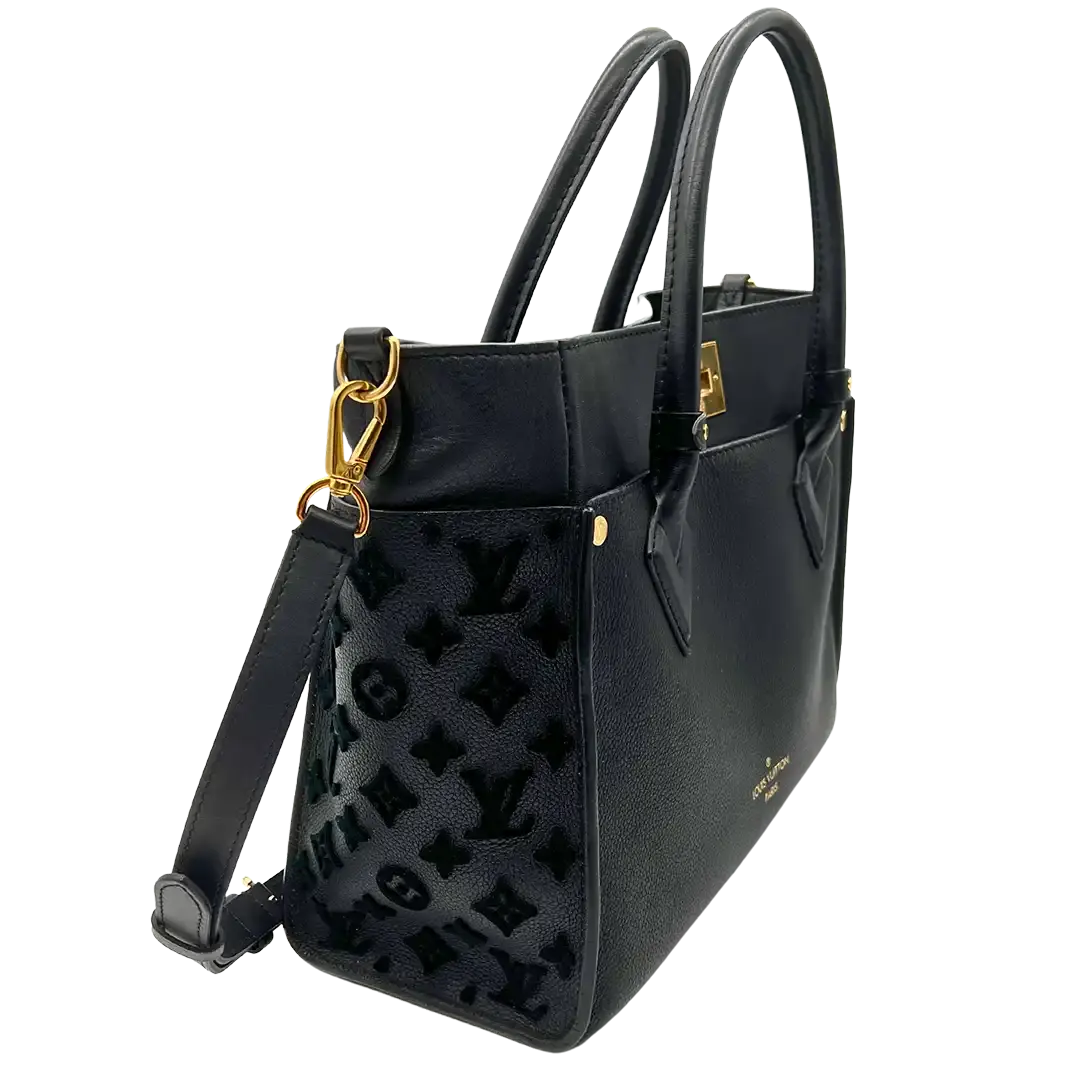 Louis Vuitton On My Side Autres High End Handtasche M53826 Leder schwarz / gut Louis Vuitton