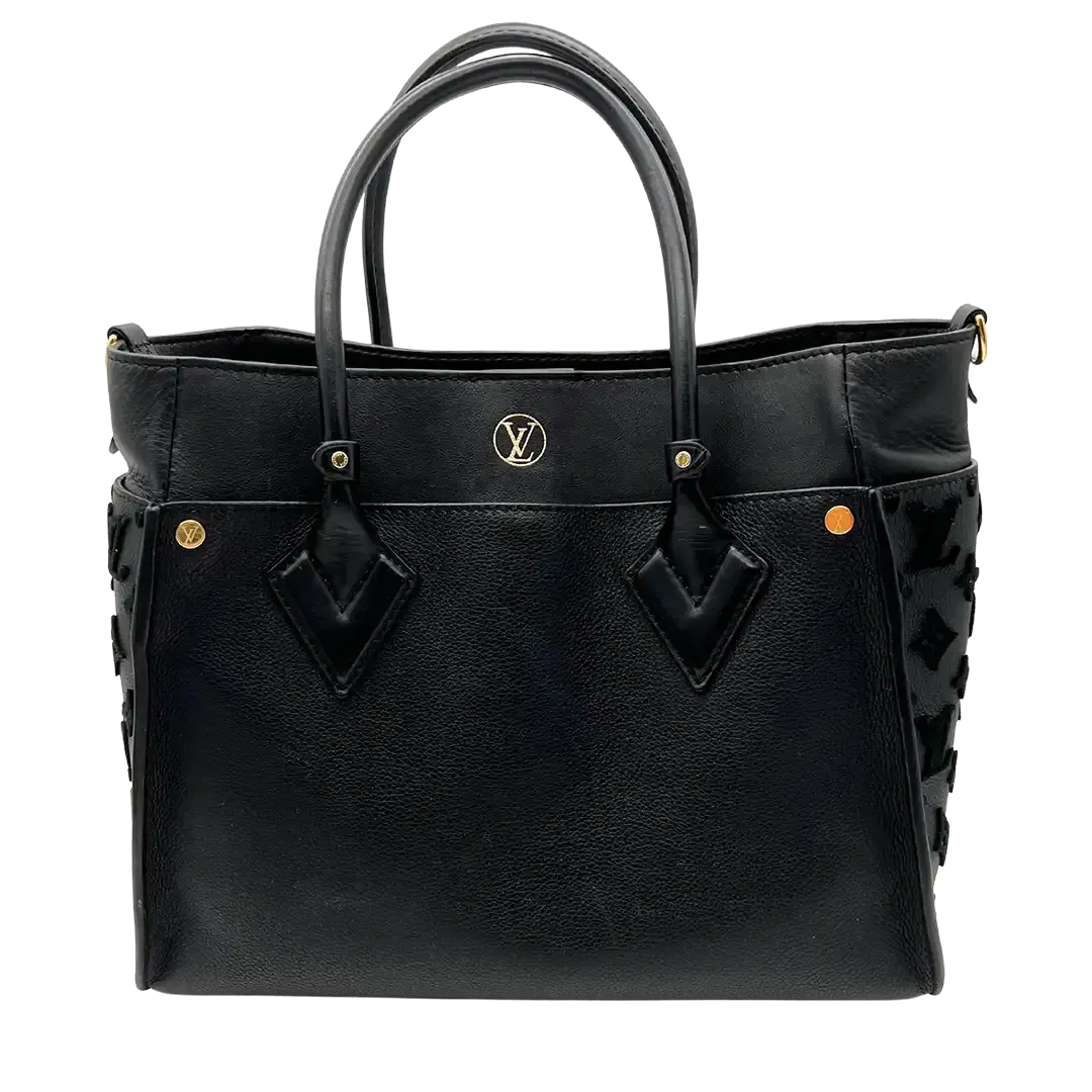 Louis Vuitton On My Side Autres High End Handtasche M53826 Leder schwarz / gut Louis Vuitton
