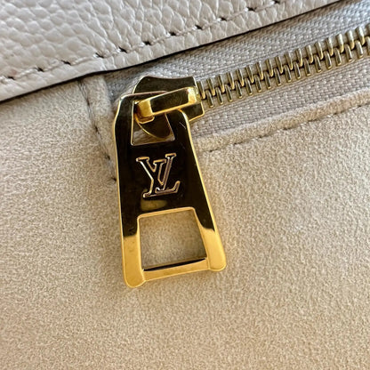 Louis Vuitton Onthego MM mittelgroß  Creme Empreinte Leder Fullset / sehr gut Louis Vuitton