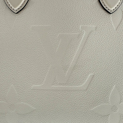 Louis Vuitton Onthego MM mittelgroß  Creme Empreinte Leder Fullset / sehr gut Louis Vuitton